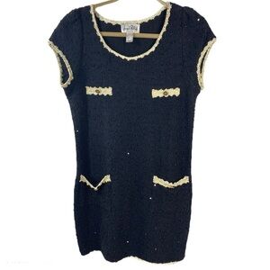 Chanel Style Joseph Ribkoff Tweed Dress | Size 8